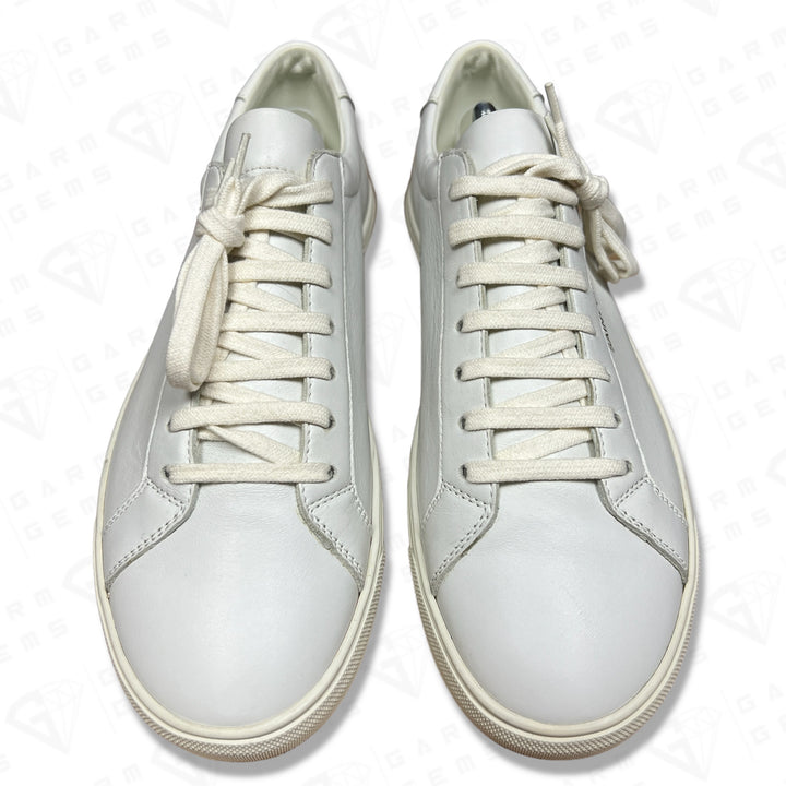 Saint Laurent Andy Leather Low Top Trainers