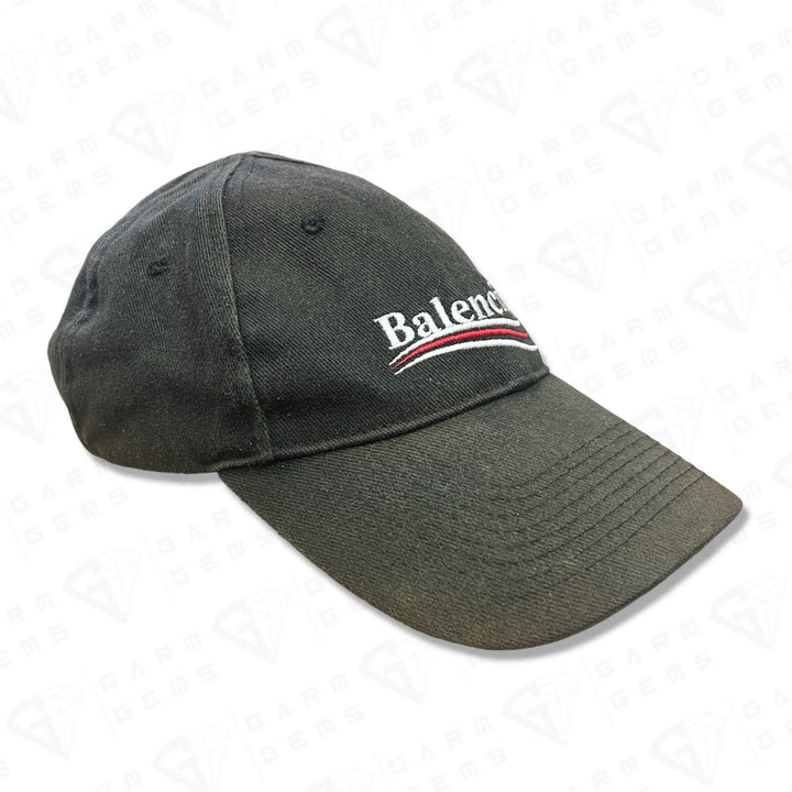 Balenciaga Embroidered Political Campaign Logo Cap