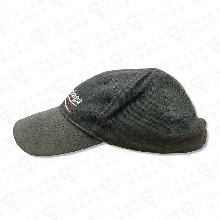 Balenciaga Embroidered Political Campaign Logo Cap