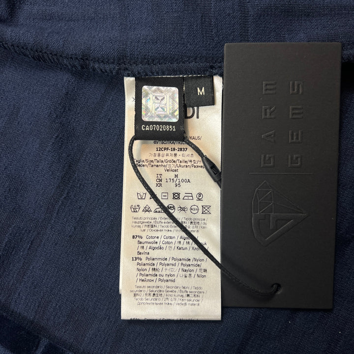 Fendi Embossed FF Textured T-Shirt