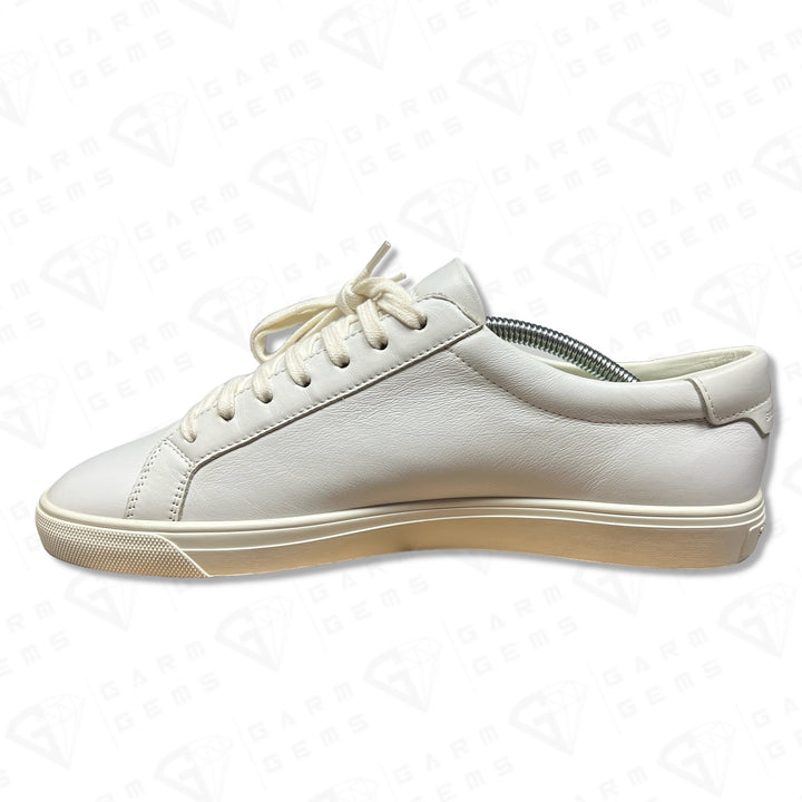 Saint Laurent Andy Leather Low Top Trainers