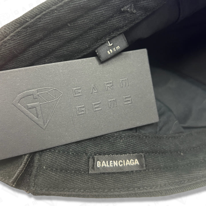Balenciaga Embroidered Political Campaign Logo Cap
