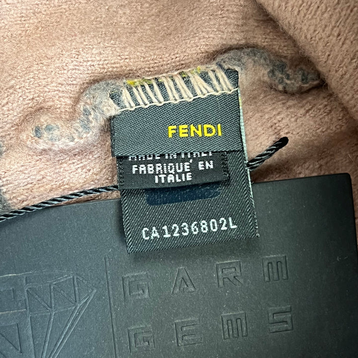 Fendi Monogram Wool Beanie