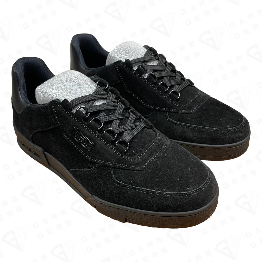 Louis Vuitton Uniform Suede Trainers GarmGems