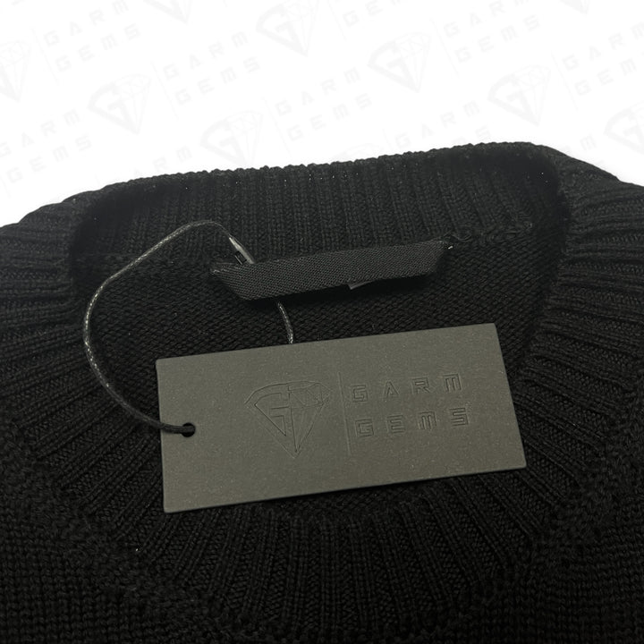 Moncler 1952 Appliqué Virgin Wool Jumper