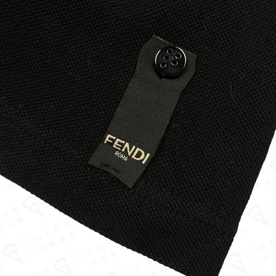 Fendi Cotton Pique Polo Shirt GarmGems