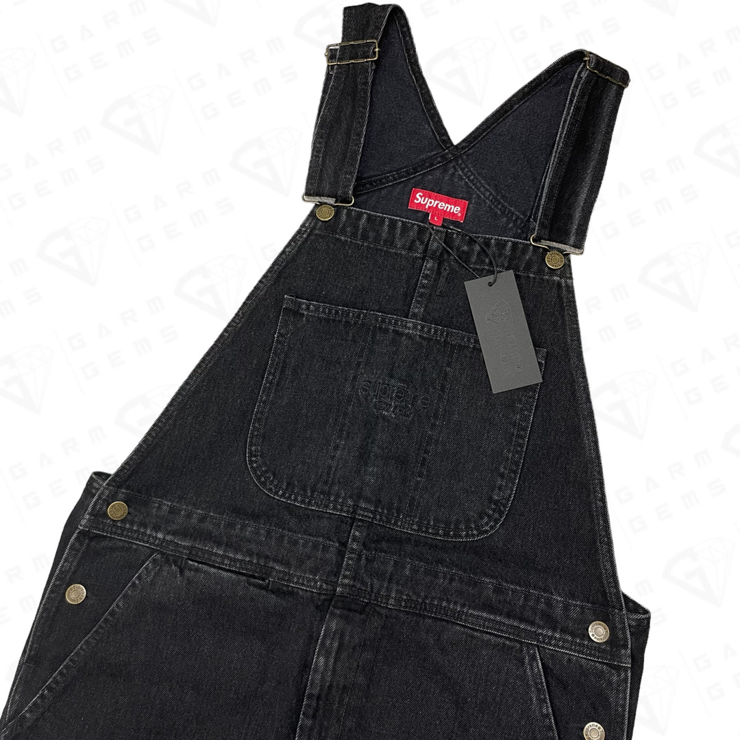 Supreme New York Logo Denim Dungaree Overalls GarmGems