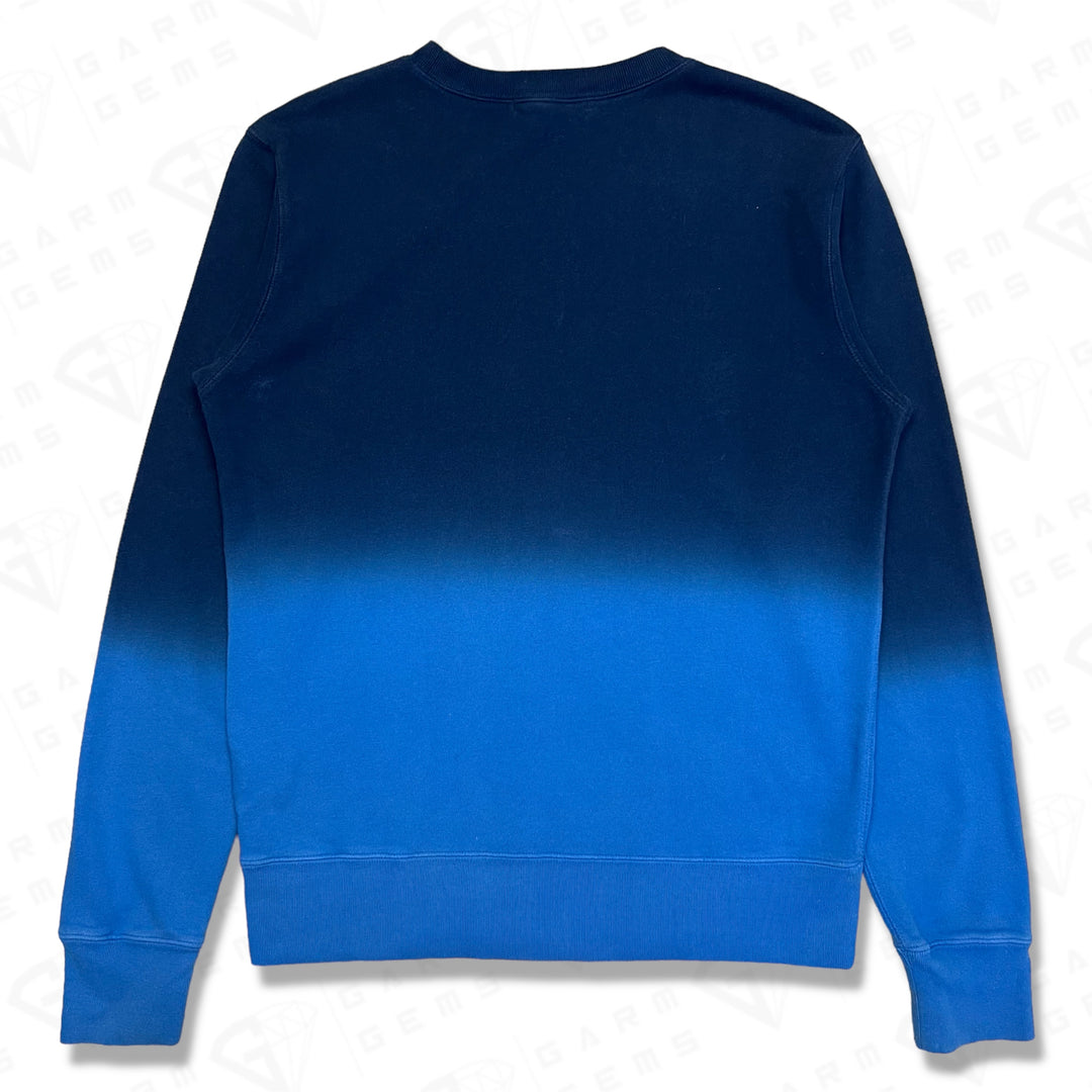 A Bathing Ape Gradation Fade Logo Sweatshirt