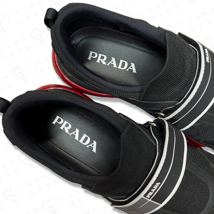 Prada Cloudbust Knit Low Top Trainers