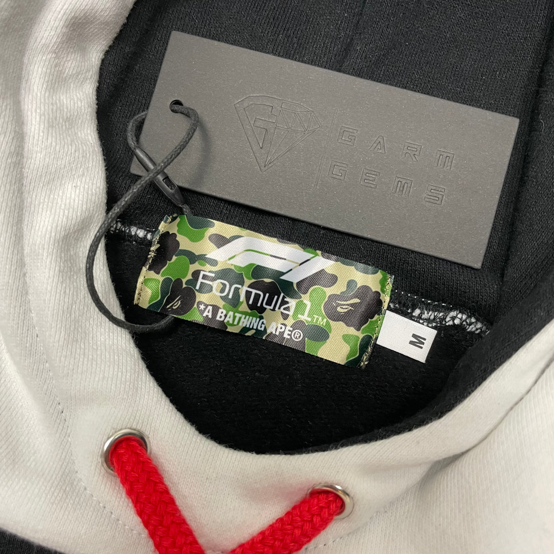 BAPE A Bathing Ape x Formula One F1 1000 Hoodie GarmGems