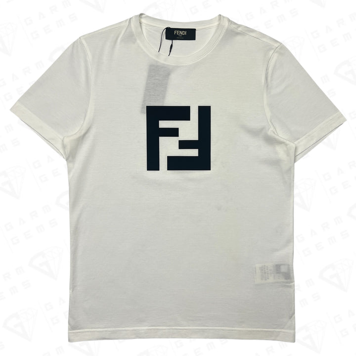 Fendi FF Rubberised Logo T-Shirt