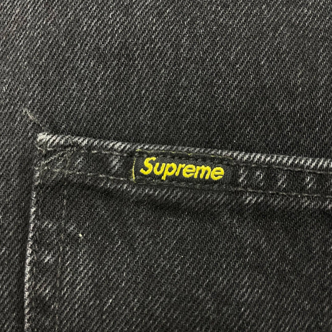 Supreme New York Logo Denim Dungaree Overalls GarmGems