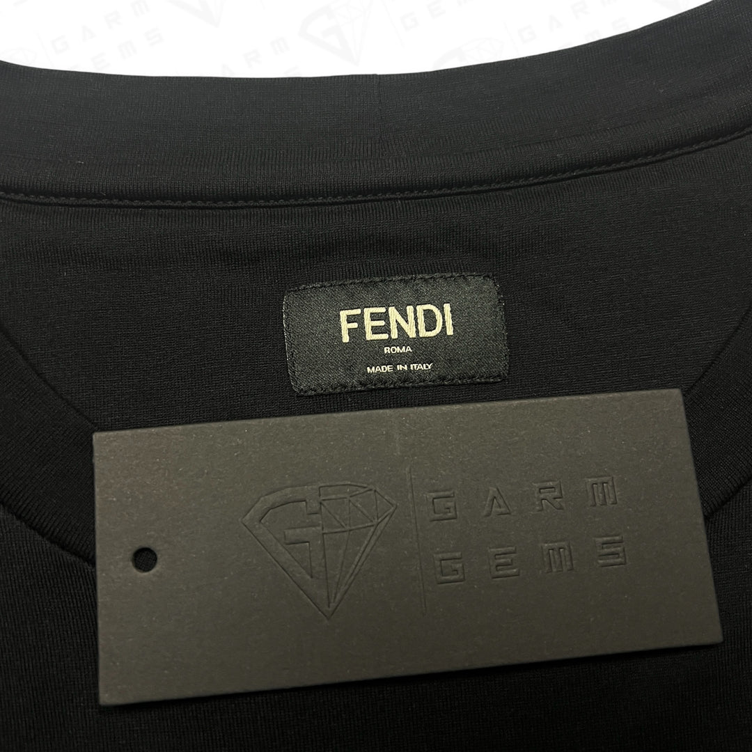 Fendi Gold Bug Eyes T-Shirt