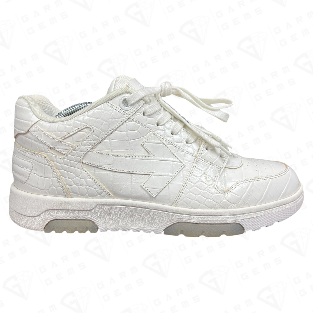 Off-White Out Of Office Croco Print Trainers