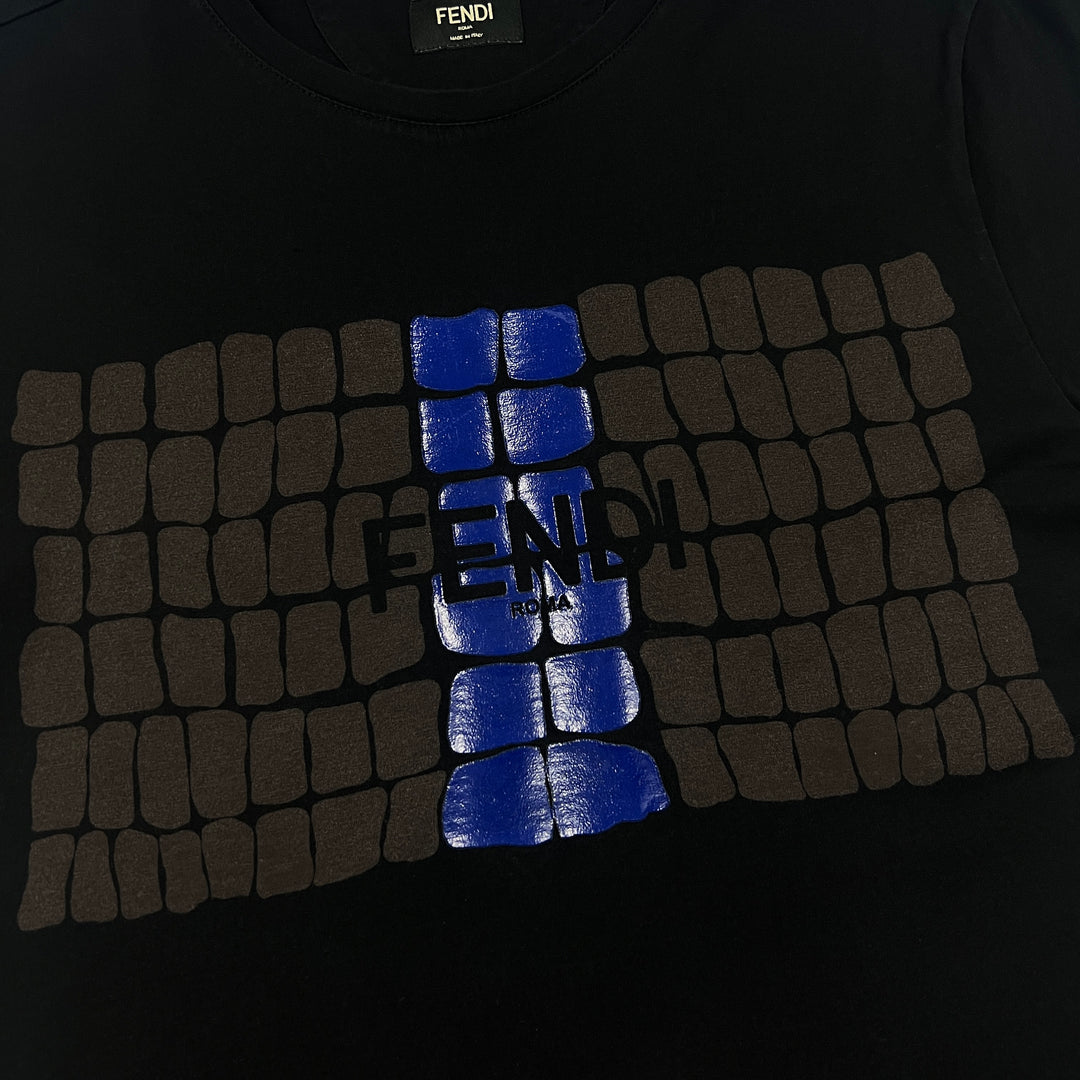 Fendi Scales Logo T-Shirt