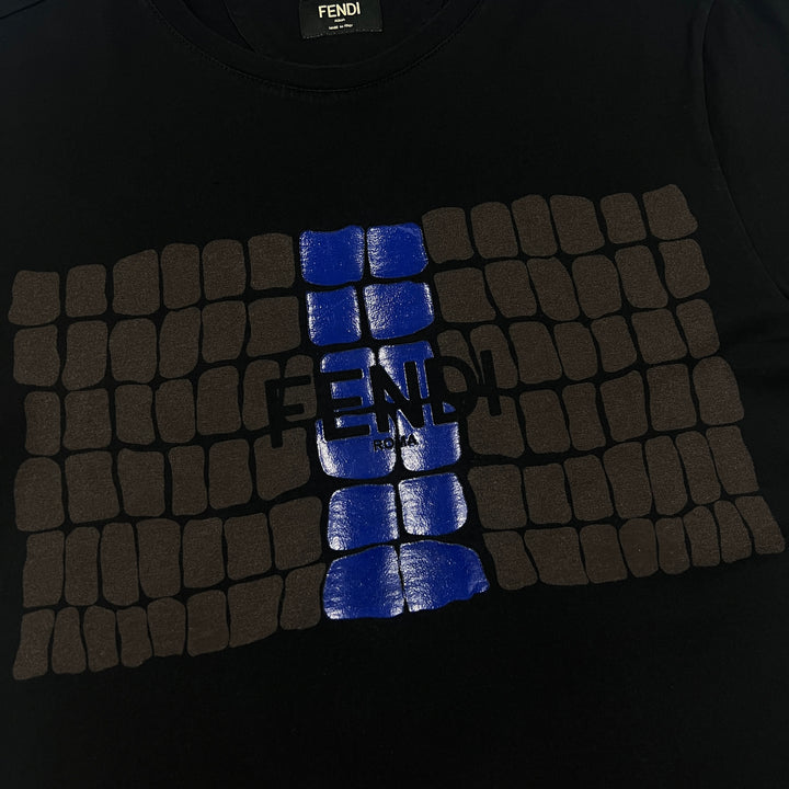 Fendi Scales Logo T-Shirt
