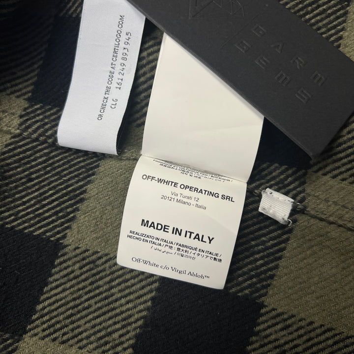 Off-White Flannel Shirt
