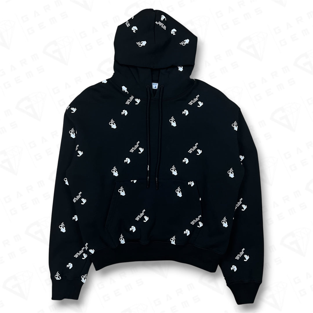 Off-White All Over Logo Hoodie