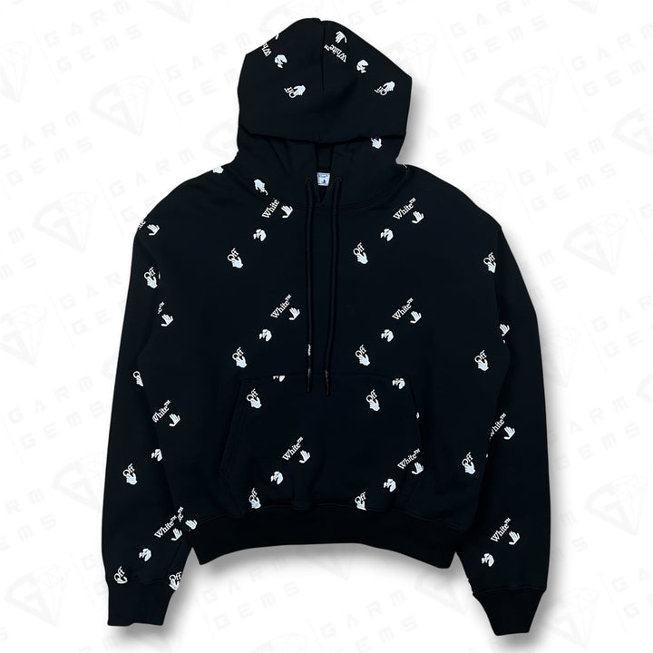 Off-White All Over Logo Hoodie