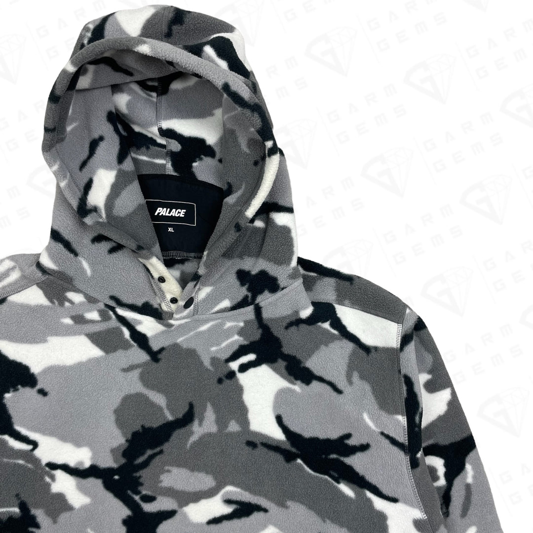 Palace Polartec Lazer Snow Camo Hoodie GarmGems