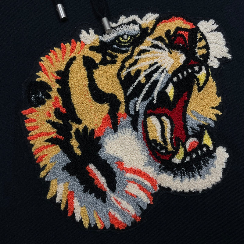 Gucci Blind For Love Embroidered Tiger Hoodie GarmGems