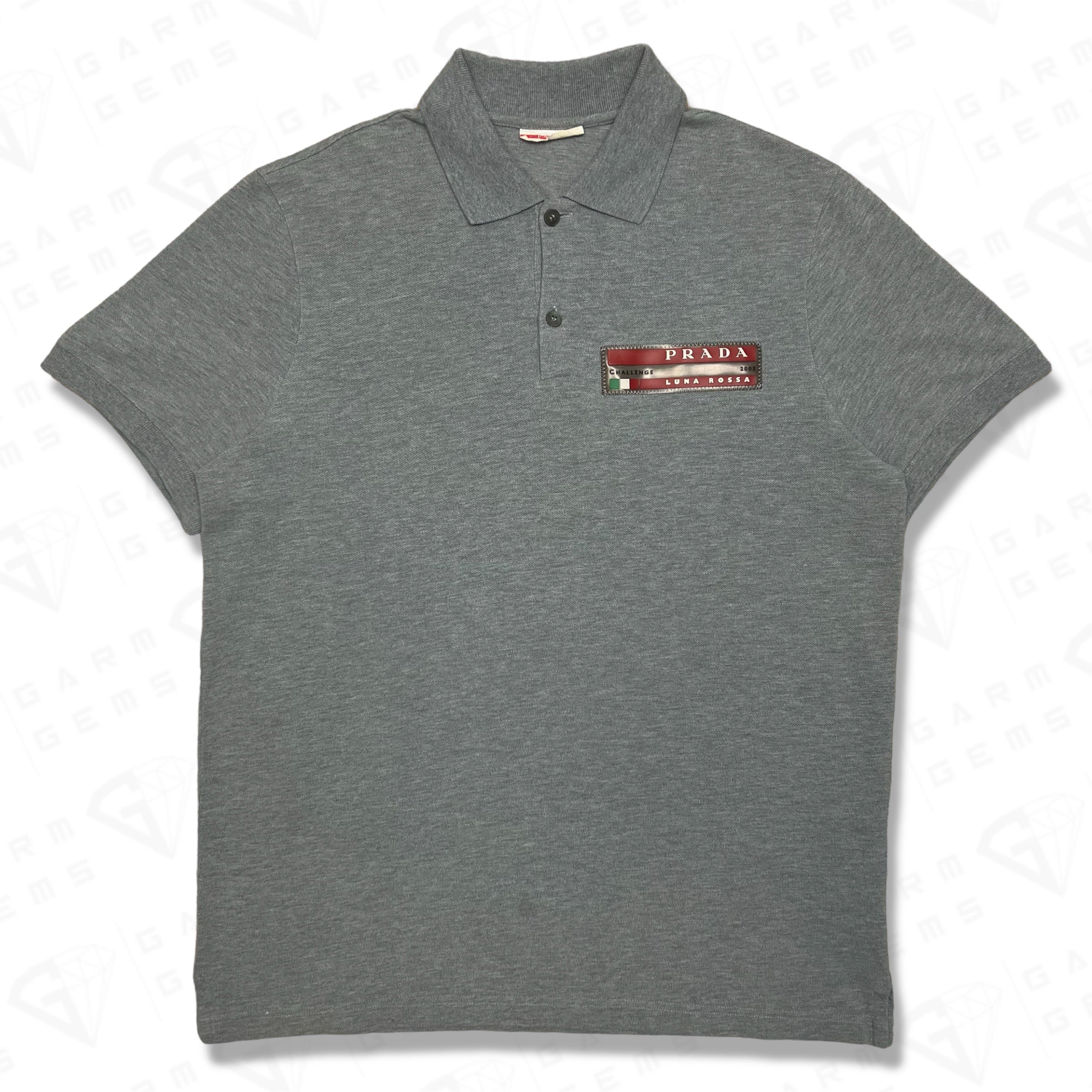 Prada Luna Rossa Challenge 2003 Polo Shirt GarmGems