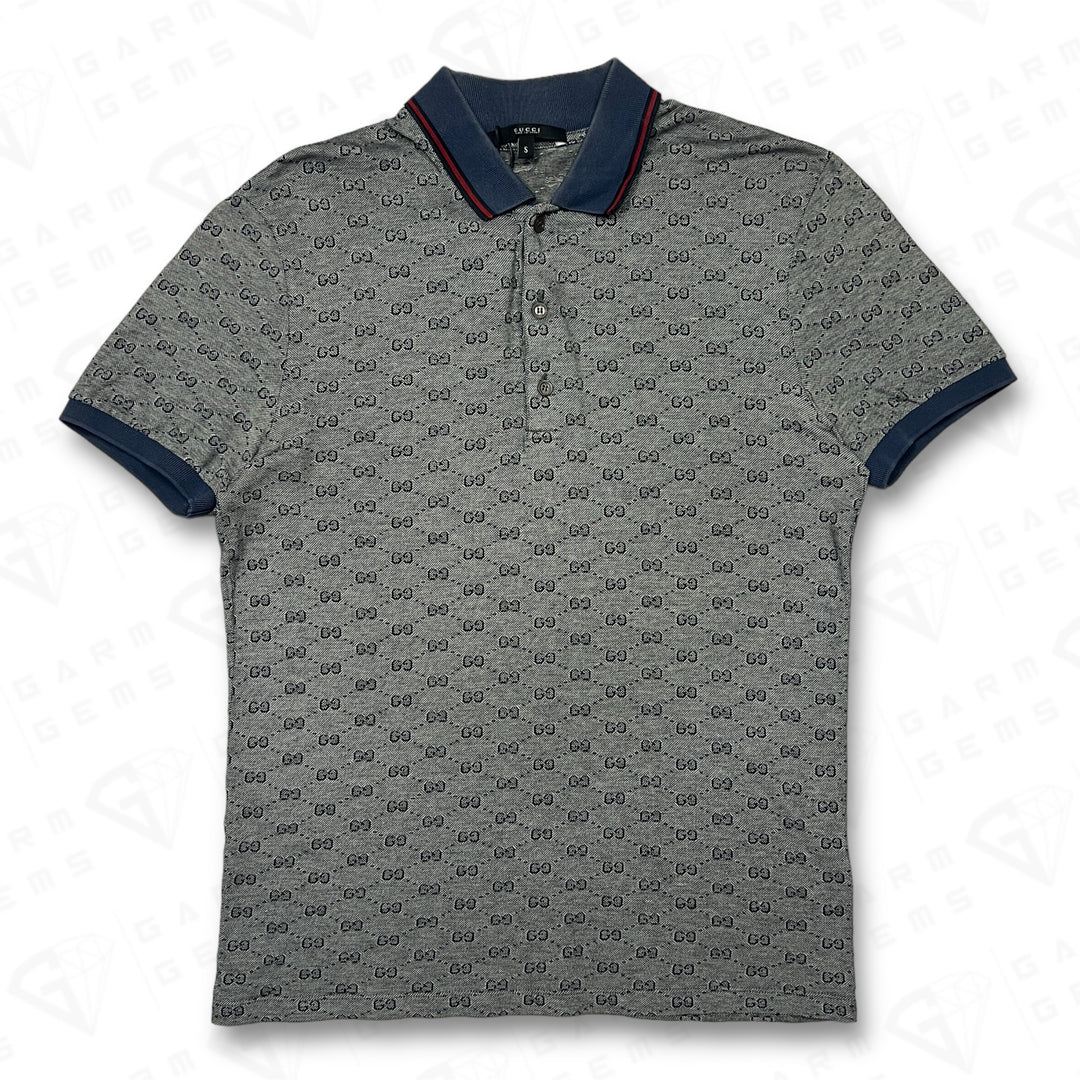 Gucci GG Monogram Polo Shirt