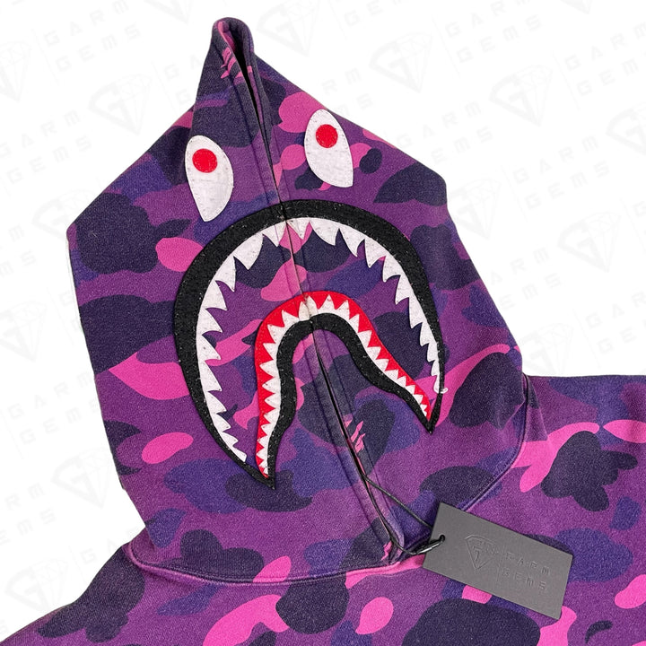 BAPE A Bathing Ape Camouflage Pullover Hoodie GarmGems