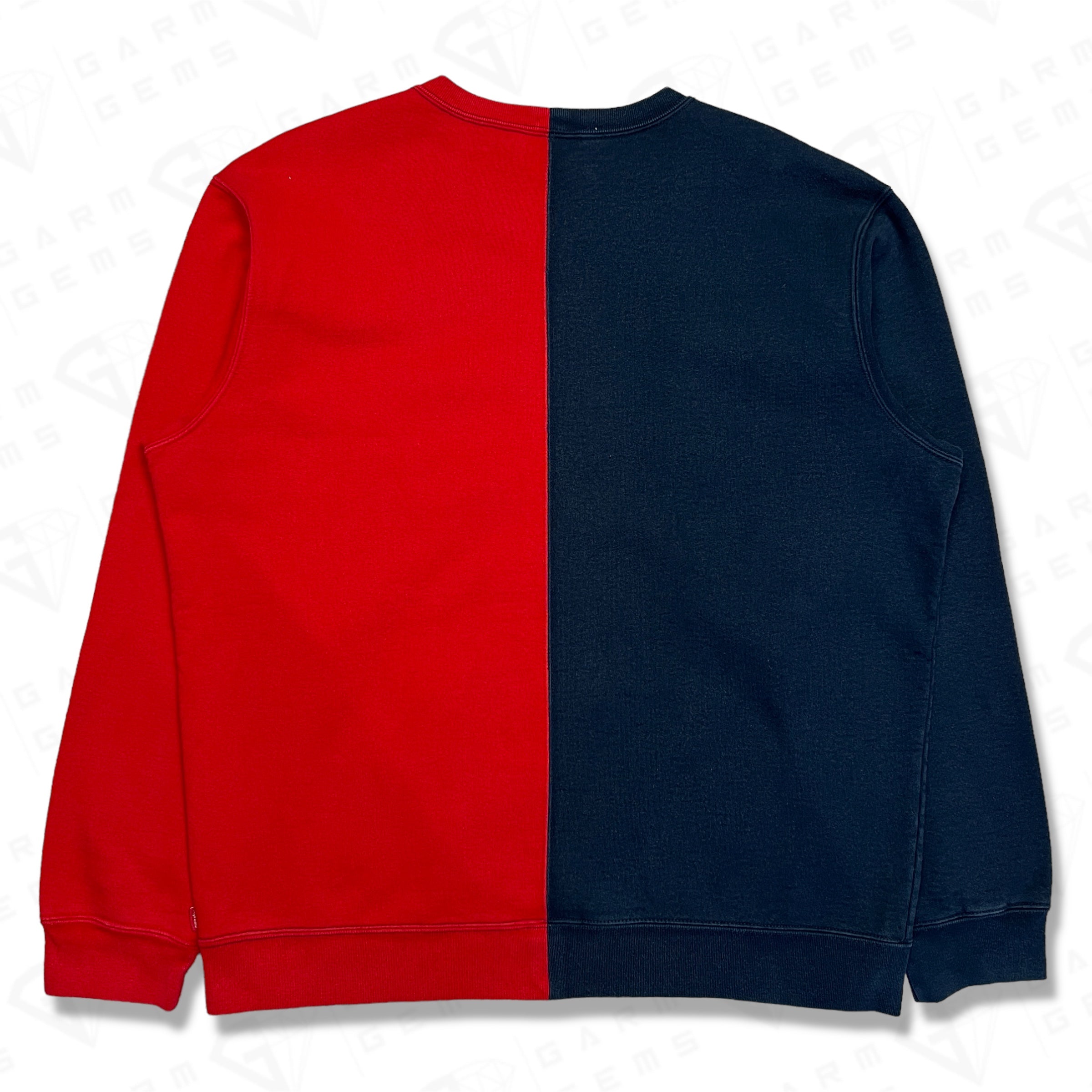 2386 Supreme Split Crewneck Sweatshirt 18 FW Supreme FW18 Split 