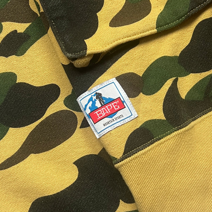 A Bathing Ape Camo Full Zip Hoodie