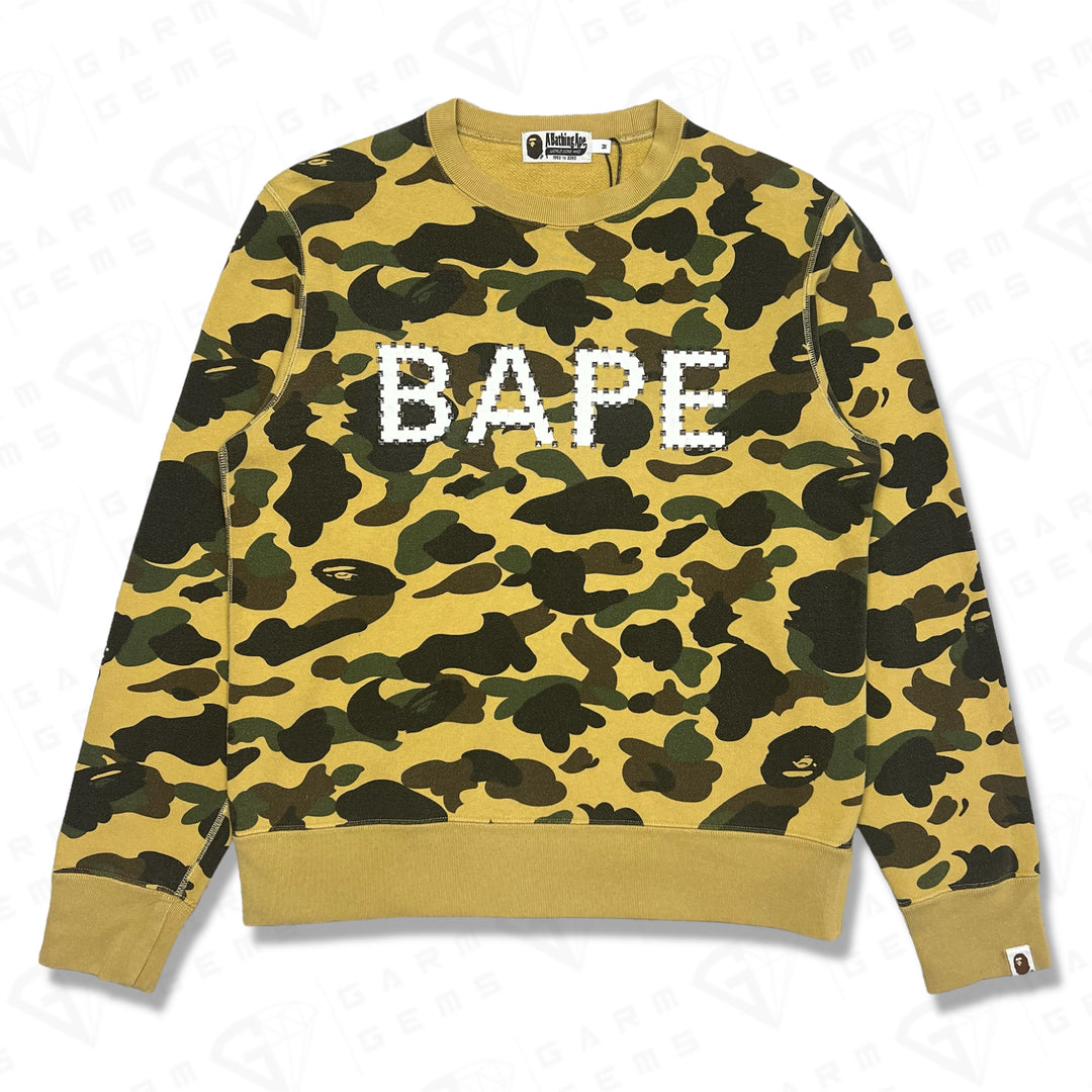 A Bathing Ape 1st Camo Studs Sweatshirt