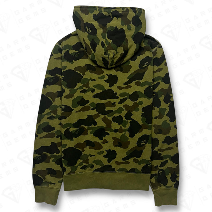 A Bathing Ape Camo Full Zip Hoodie