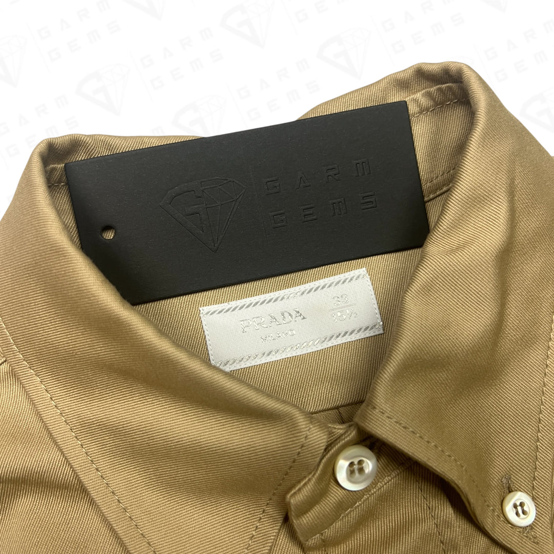 Prada Logo Patches Shirt