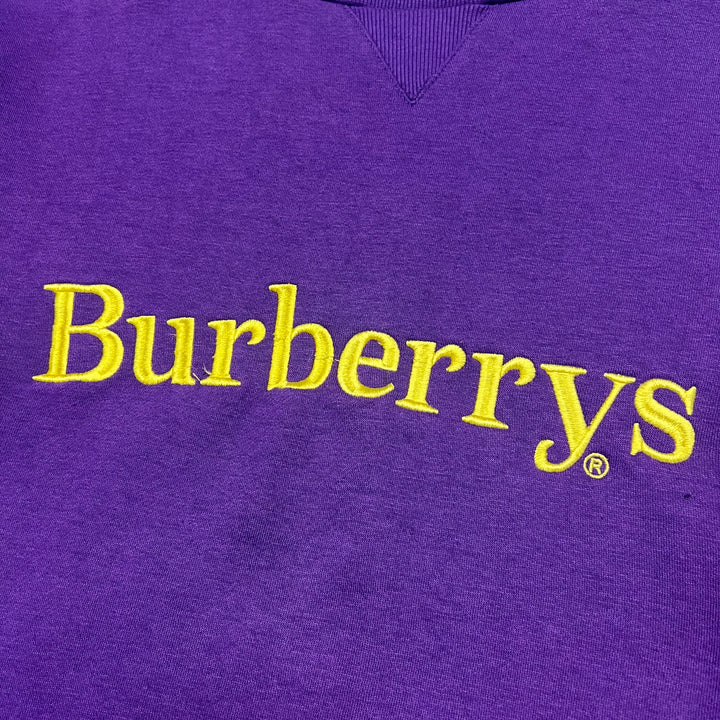 Burberrys Embroidered Sweatshirt