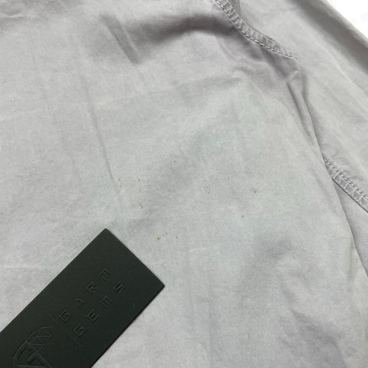 Stone Island Badge Old Effect Washed Overshirt GarmGems