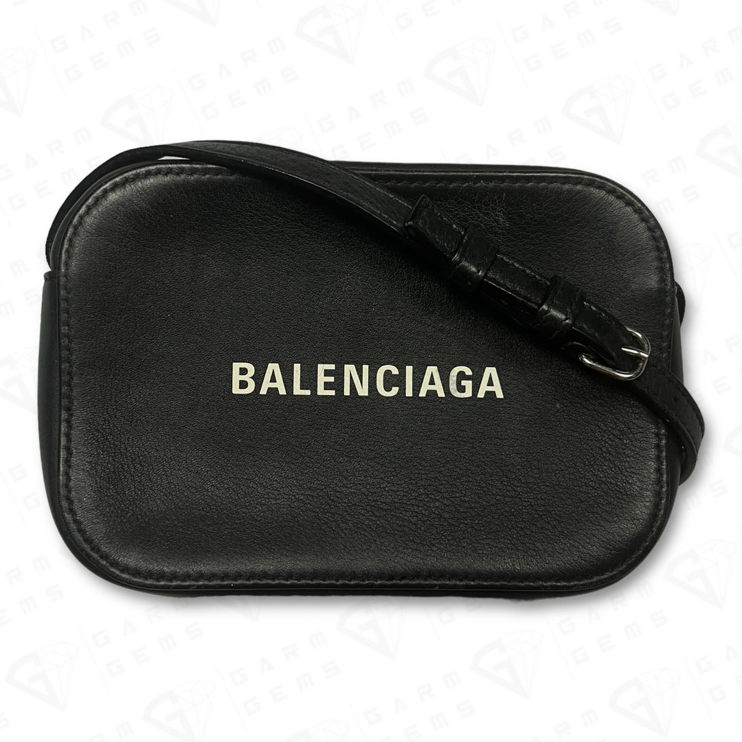 Balenciaga Everyday Leather Camera Bag XS