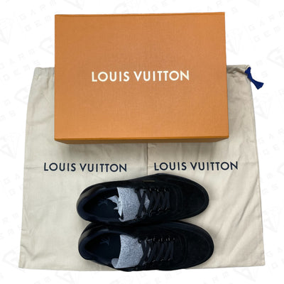 Louis Vuitton Uniform Suede Trainers GarmGems