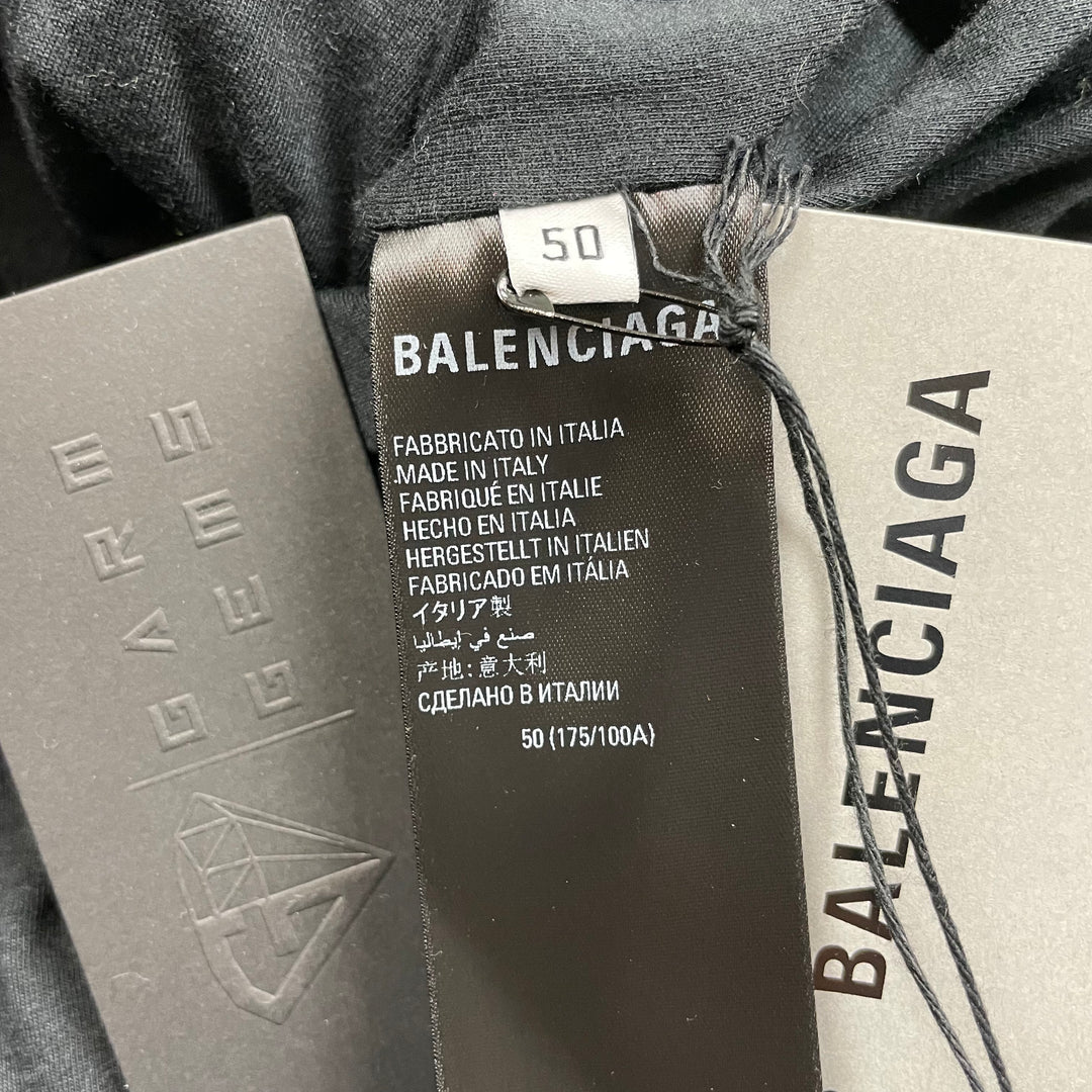 Balenciaga Logo Oversized Windbreaker Jacket GarmGems