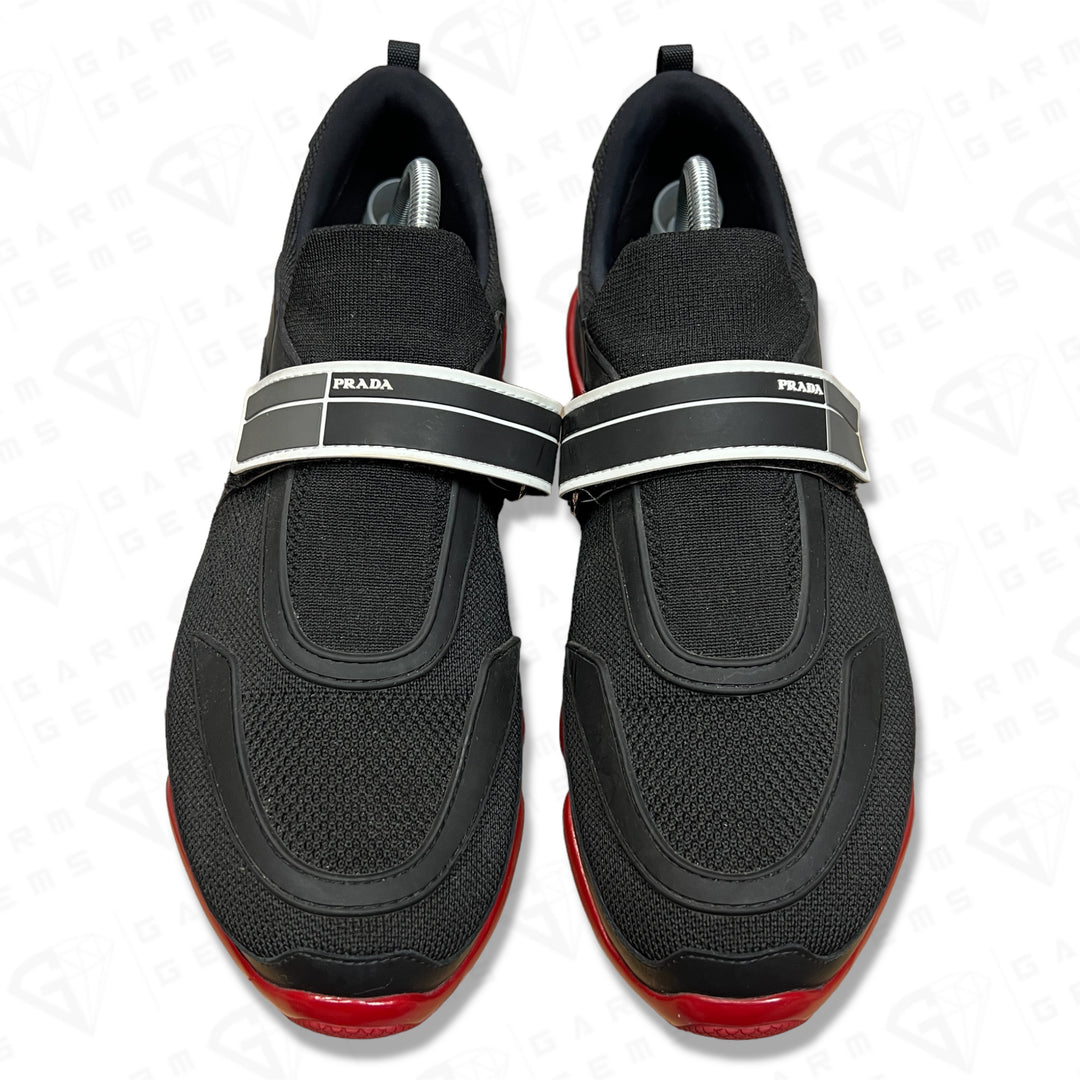 Prada Cloudbust Knit Low Top Trainers