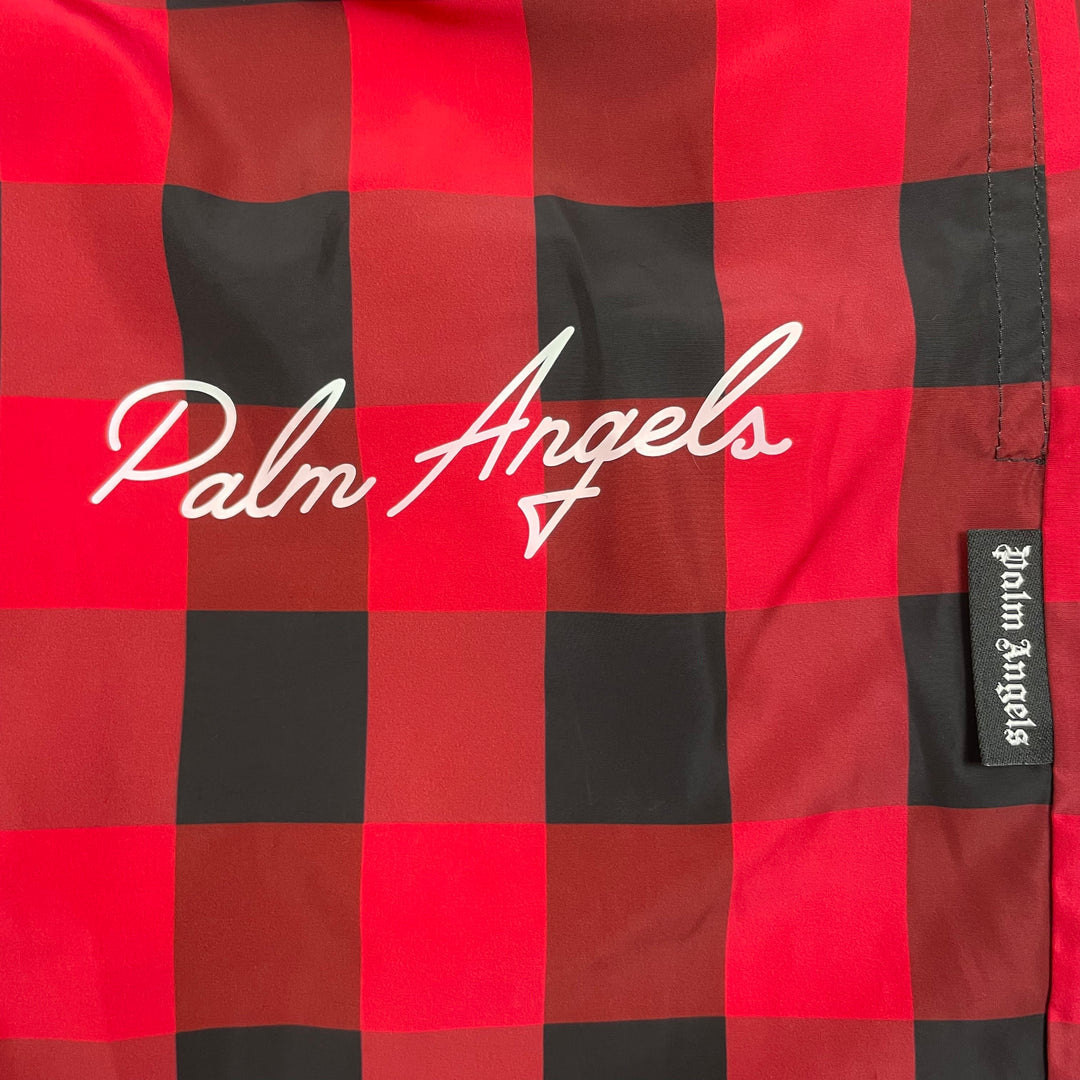 Palm Angels Buffalo Check Tech Trousers GarmGems