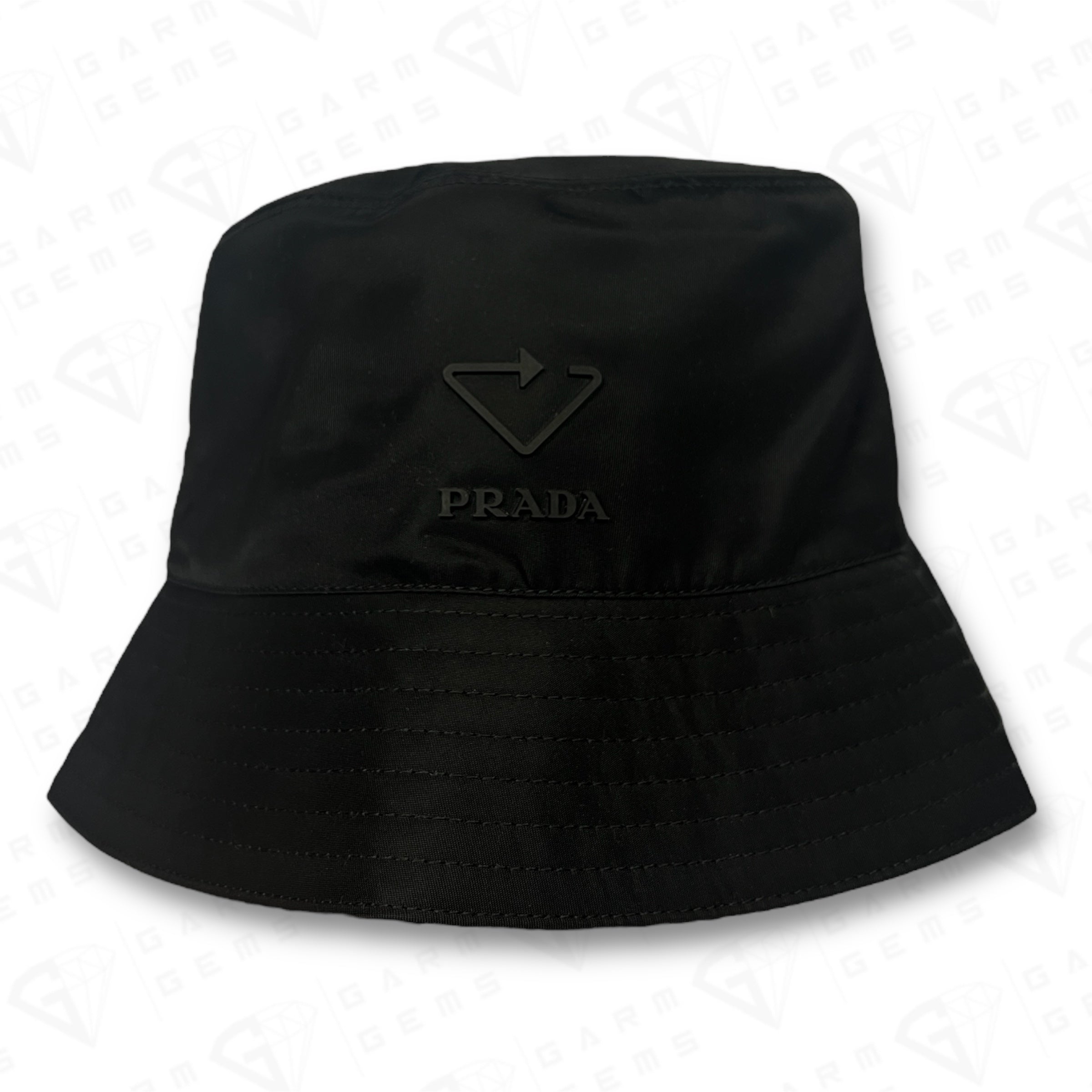 Re-Nylon Prada PRADA - | Hat Bucket bucket Nylon hat black 2DMI RE