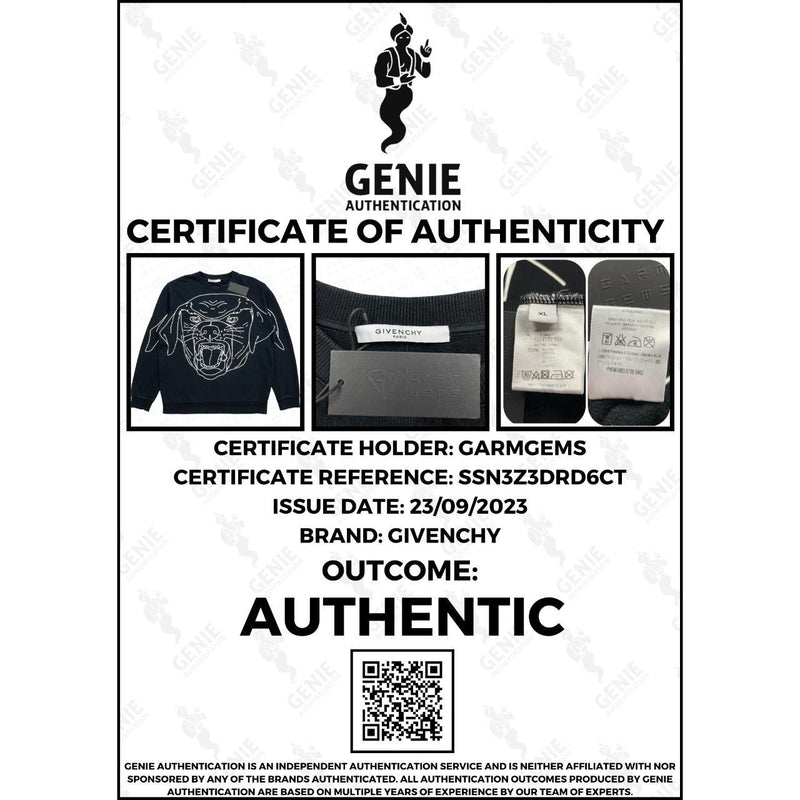 Givenchy Rottweiler Sweatshirt GarmGems