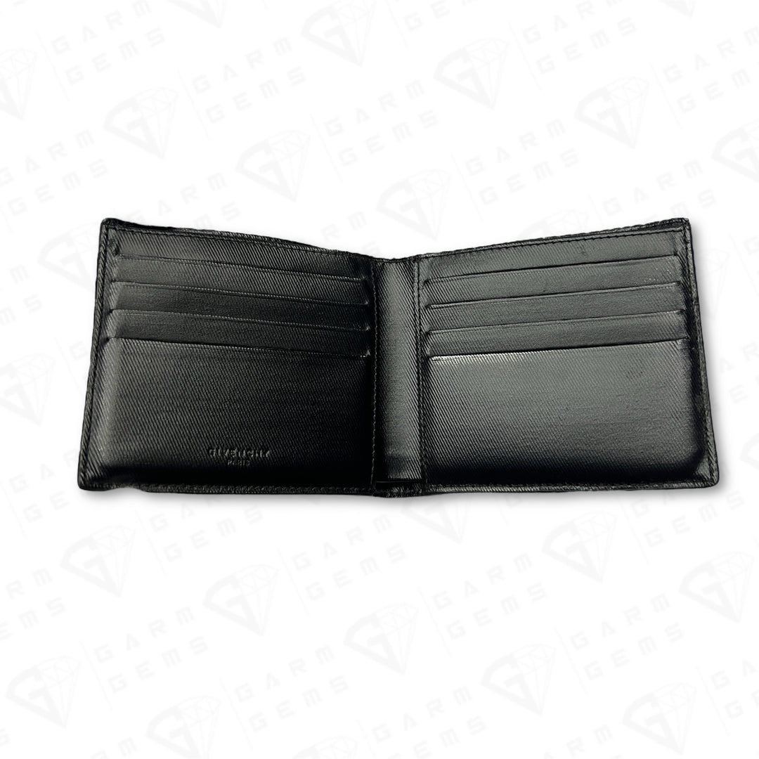 Givenchy Eros Debossed Leather Bifold Wallet