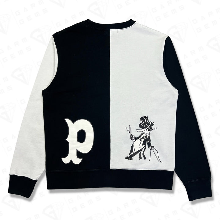 A Bathing Ape Split Panda Logo Sweatshirt