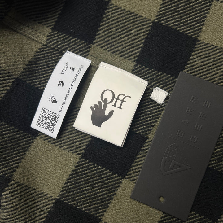 Off-White Flannel Shirt