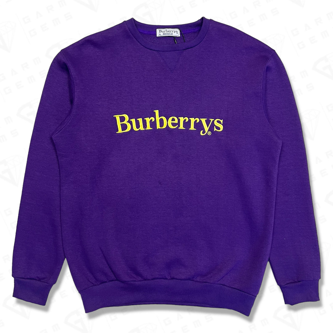 Burberrys Embroidered Sweatshirt