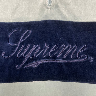 Supreme Velour 1/4 Zip Sweatshirt GarmGems