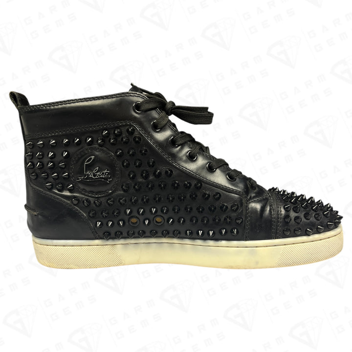 Christian Louboutin Louis Spikes High Top Trainers