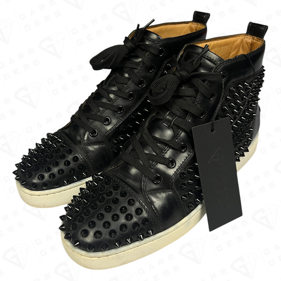 Christian Louboutin Louis Spikes High Top Trainers