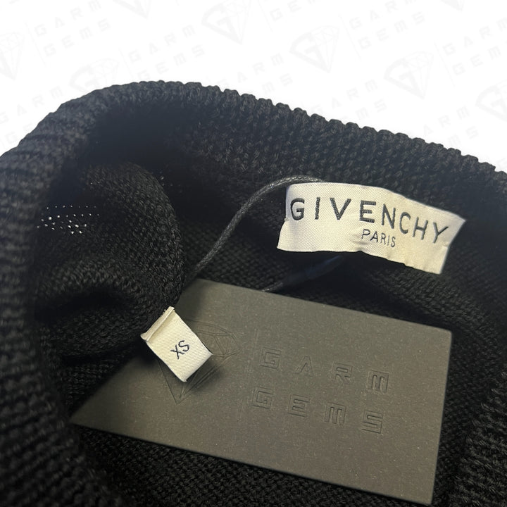 Givenchy Woven Logo Wool Jumper